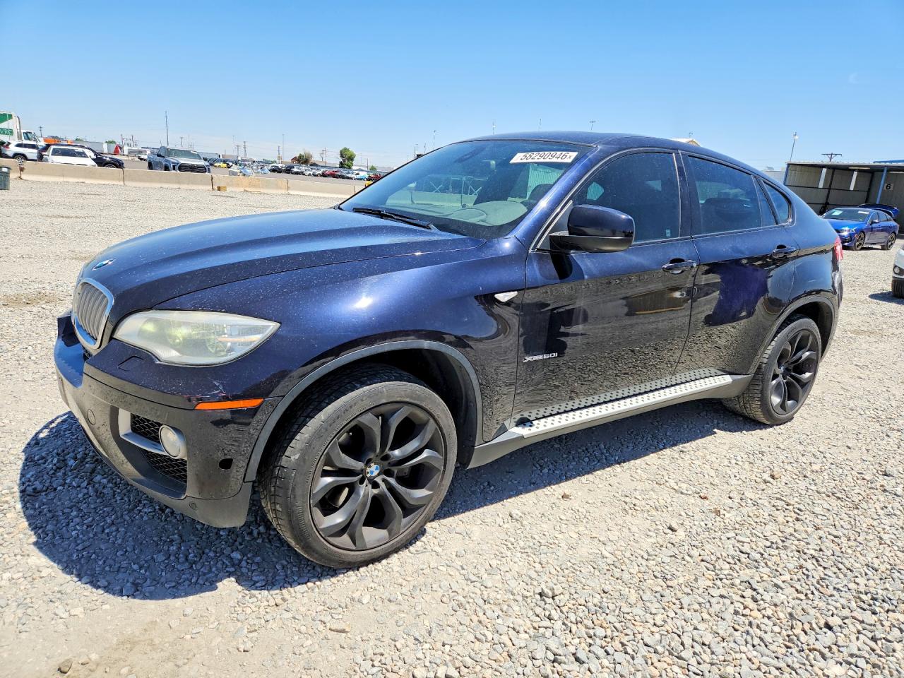 2013 BMW X6 xDrive50i, VIN 5UXFG8C52DL591589 — Front end