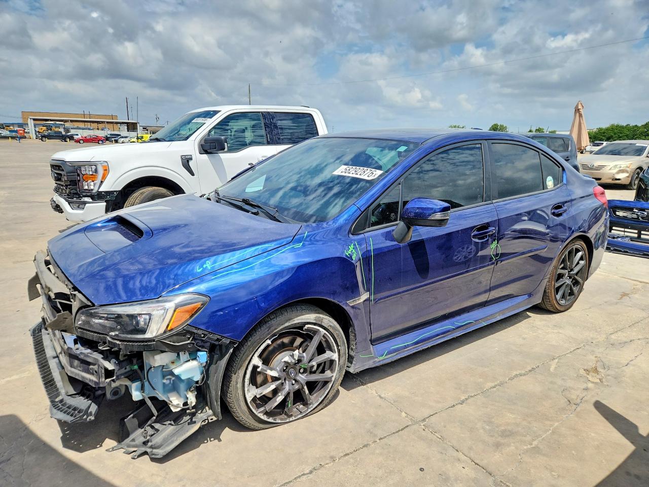2020 Subaru WRX Limited, VIN JF1VA1J67L9821260 — Front end