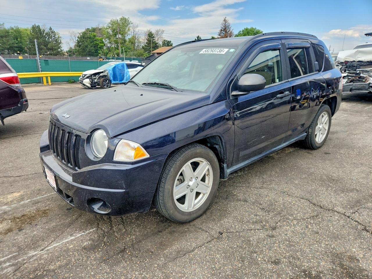 2010 Jeep Compass Latitude, VIN 1J4NF1FB2AD646681 — Front end