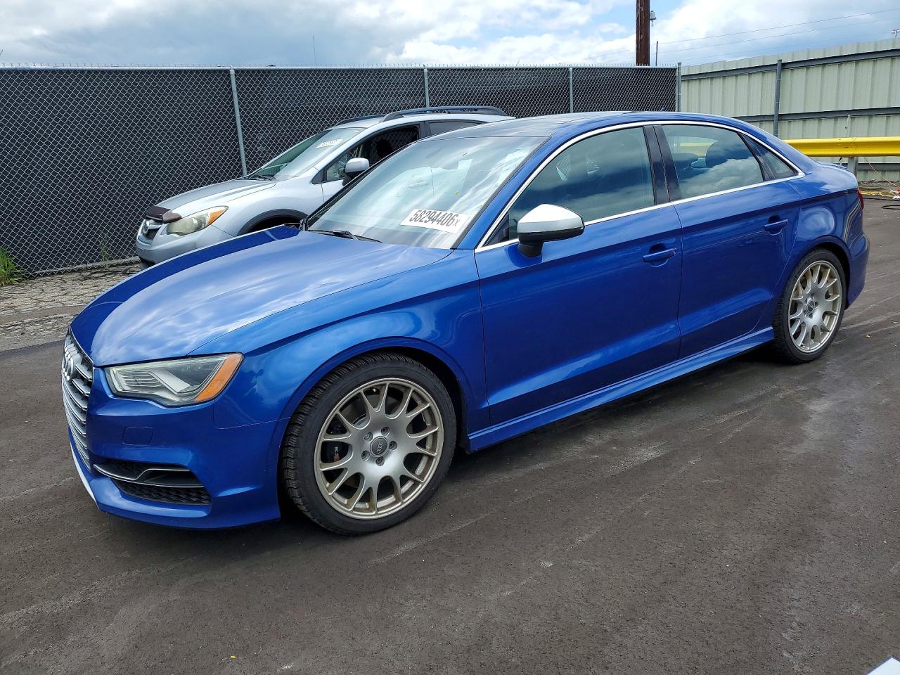 2016 Audi S3, VIN WAUB1HFF3G1014010 — Minor dents and scratches