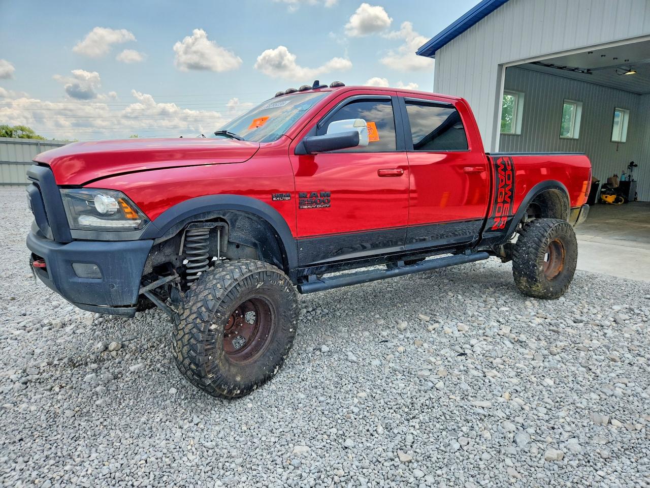 2017 Ram 2500 Power Wagon, VIN 3C6TR5EJ2HG772614 — Interior fire