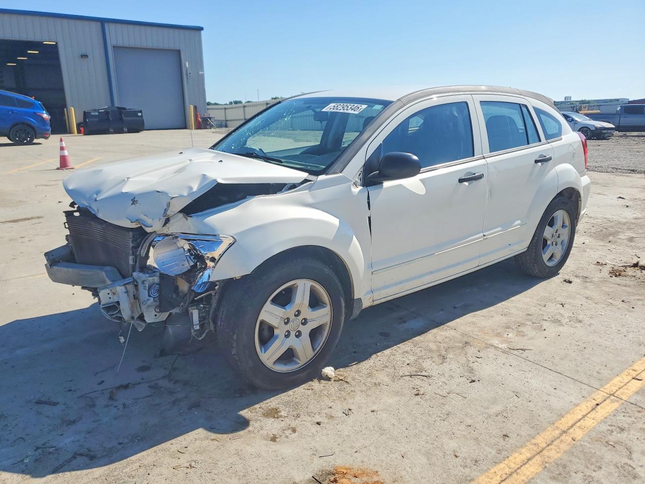 2008 Dodge Caliber SXT, VIN 1B3HB48B58D582273 — Front end