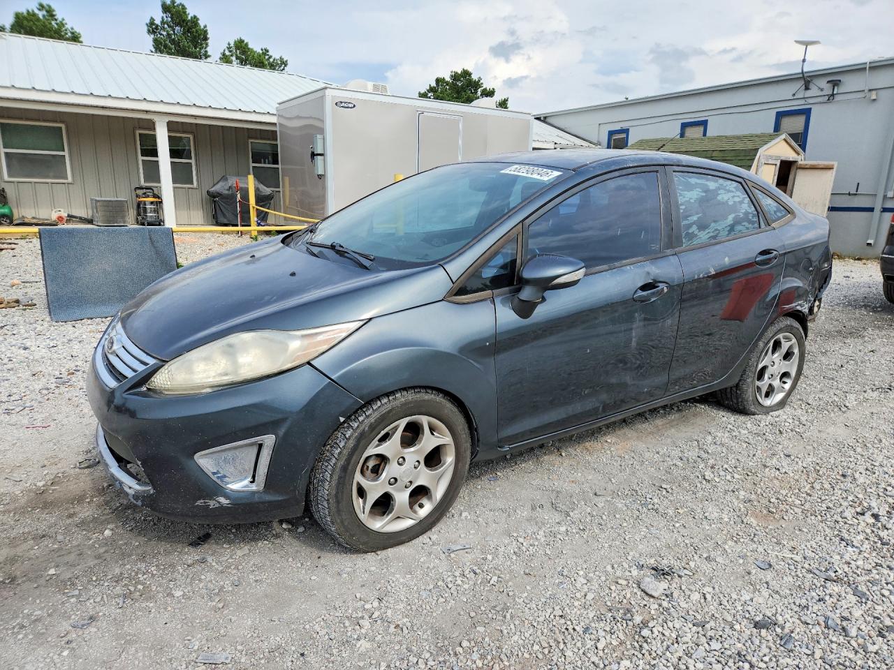 2011 Ford Fiesta SEL, VIN 3FADP4CJ0BM111808 — Rear end