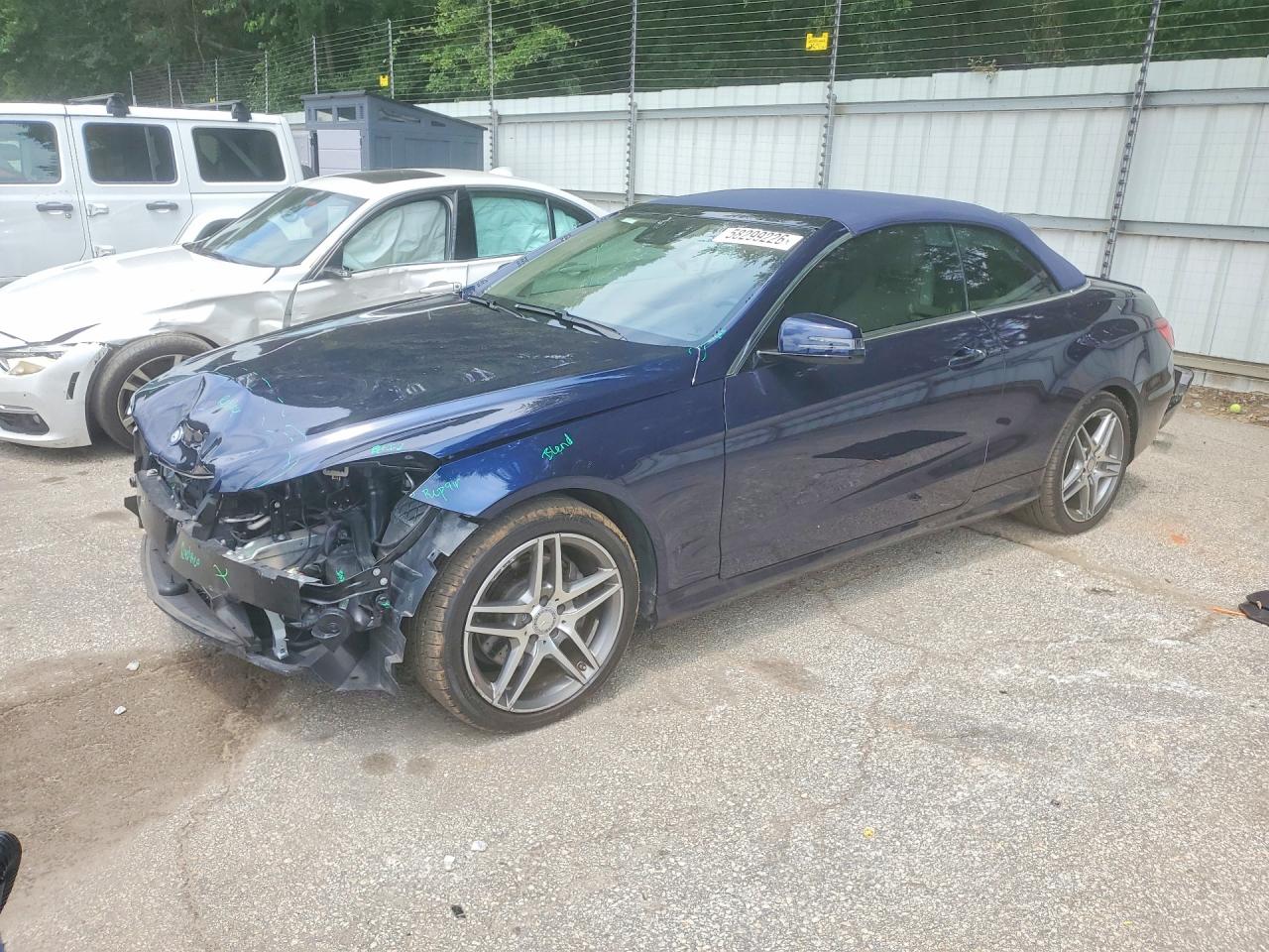 2016 Mercedes-Benz E 400, VIN WDDKK6FF2GF322637 — Front end