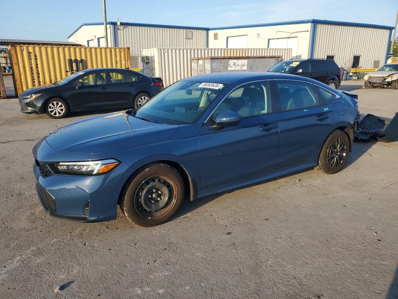 2025 Honda Civic LX, VIN 2HGFE2F29SH605067 — Rear end