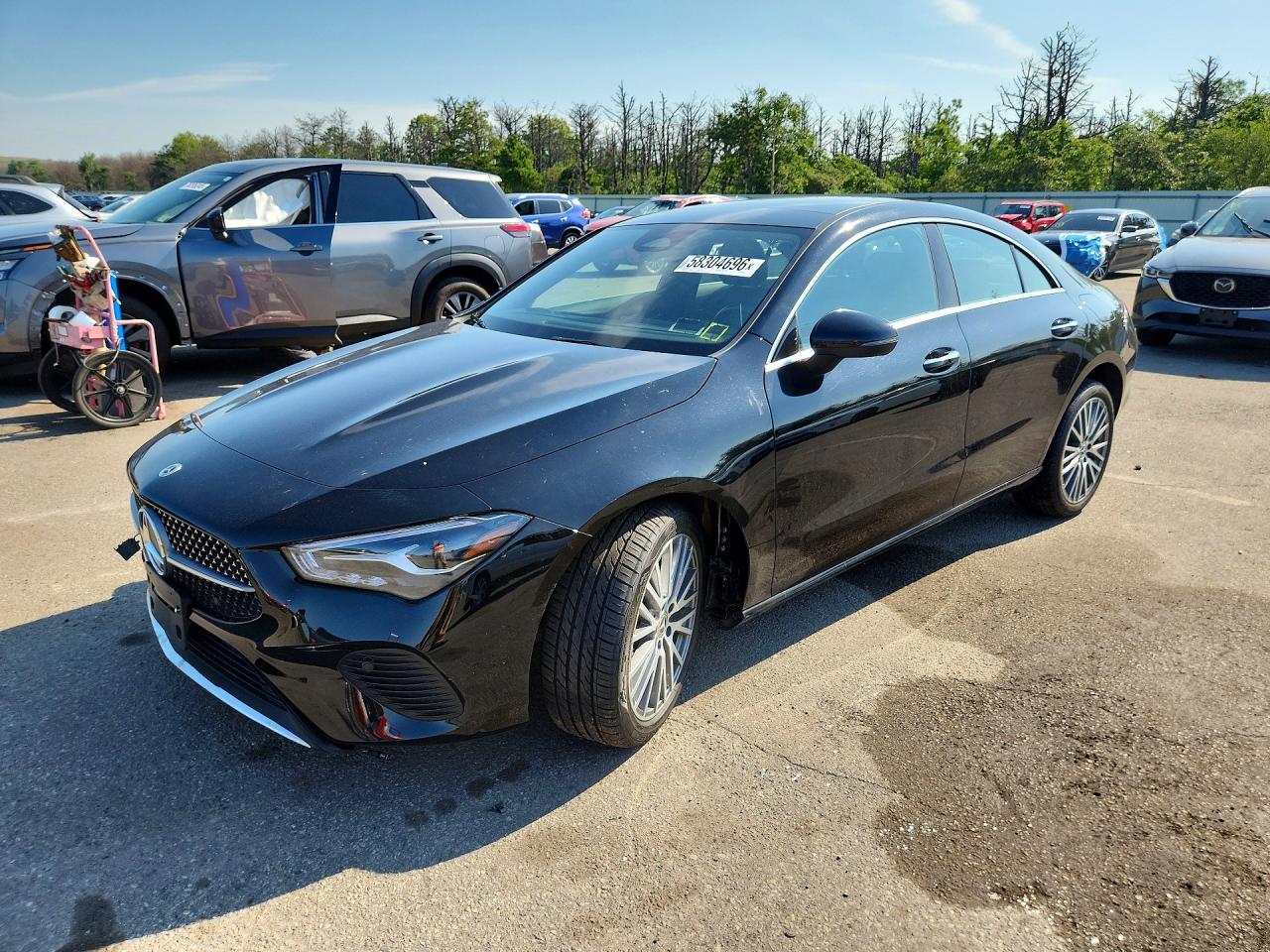 2025 Mercedes-Benz CLA 250, VIN W1K5J4HB5SN542965 — Front end