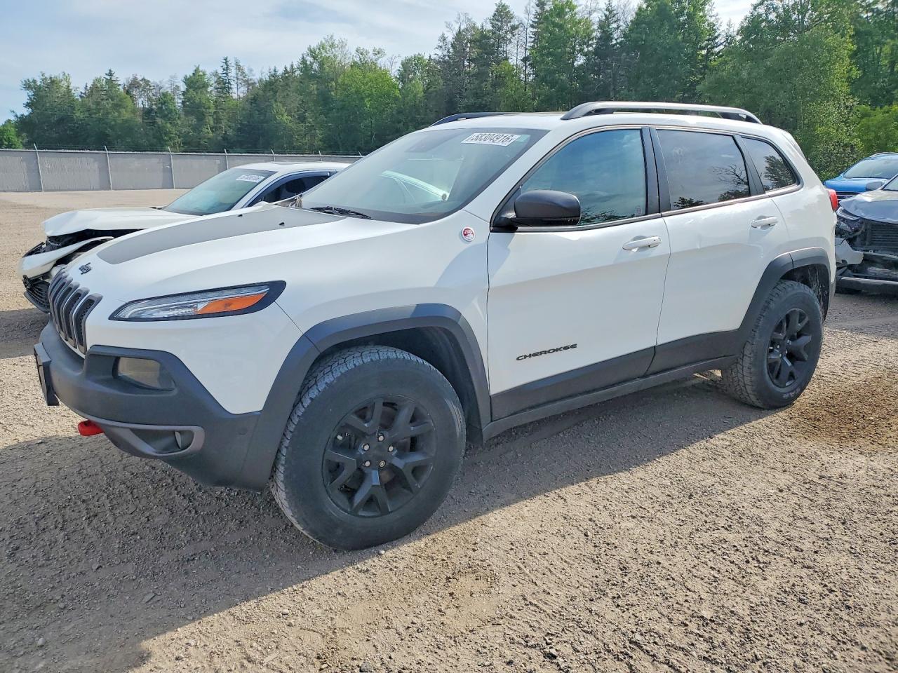 2015 Jeep Cherokee Trailhawk, VIN 1C4PJMBS4FW623791 — Механическое