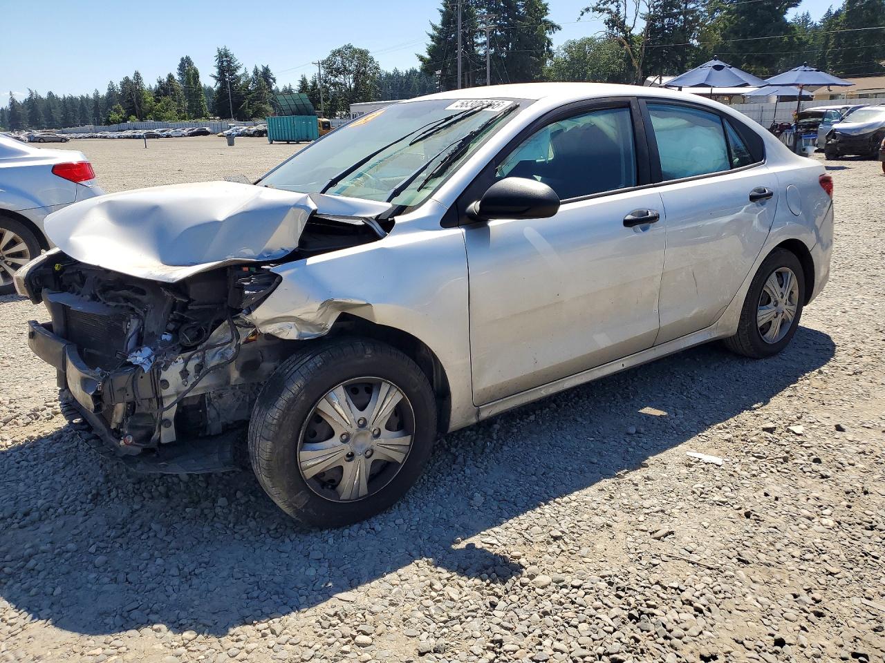 2018 Kia Rio LX, VIN 3KPA24AB7JE079410 — Front end