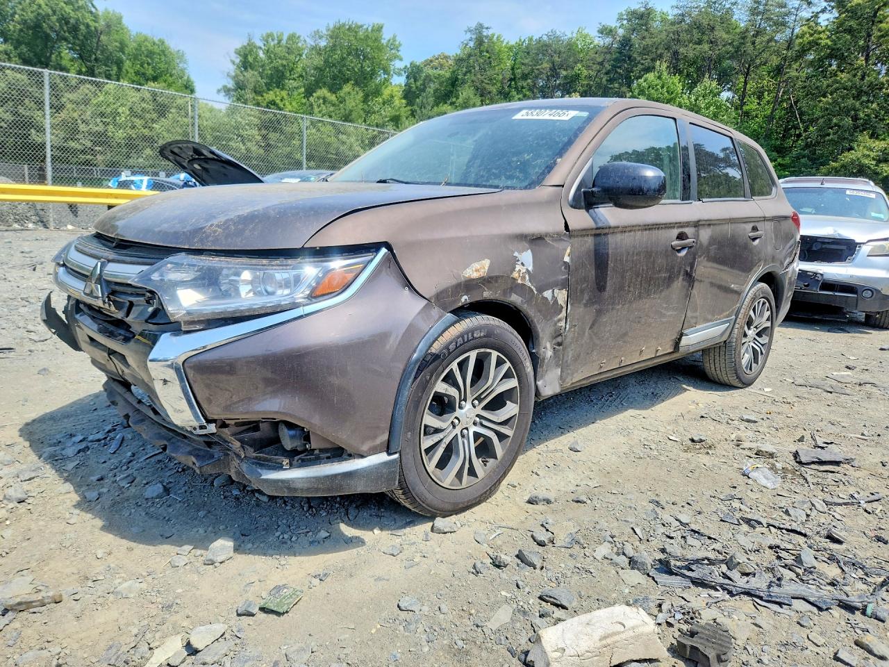 2018 Mitsubishi Outlander ES, VIN JA4AD2A34JZ033779 — All over