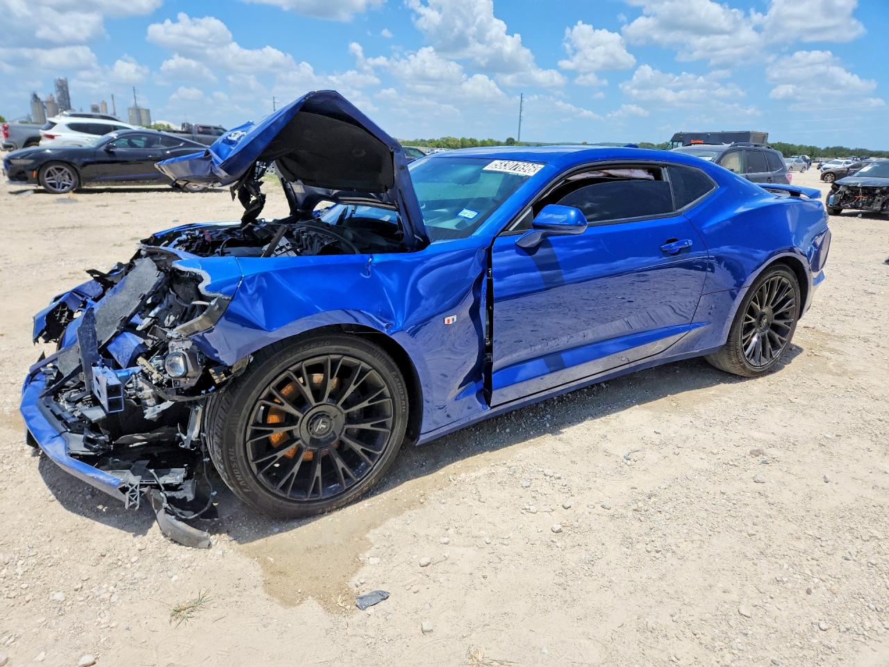 2021 Chevrolet Camaro 2SS, VIN 1G1FH1R7XM0116121 — Front end