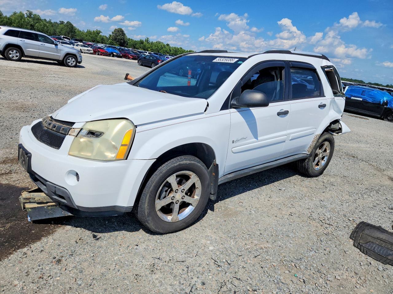 2007 Chevrolet Equinox LS, VIN 2CNDL13F776001139 — Front end