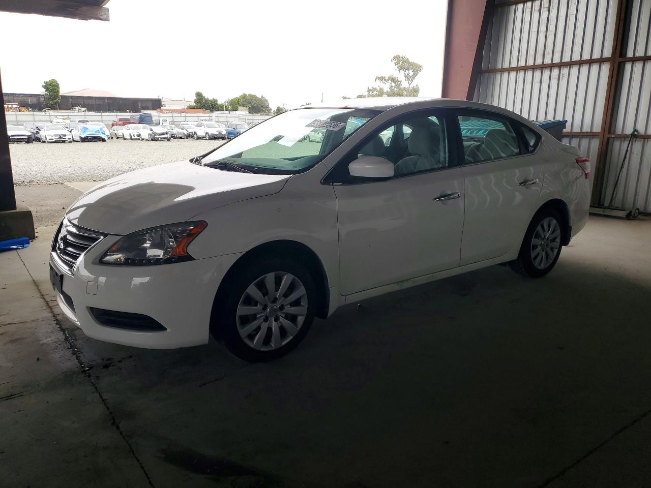 2015 Nissan Sentra S, VIN 3N1AB7AP6FY350513 — Side