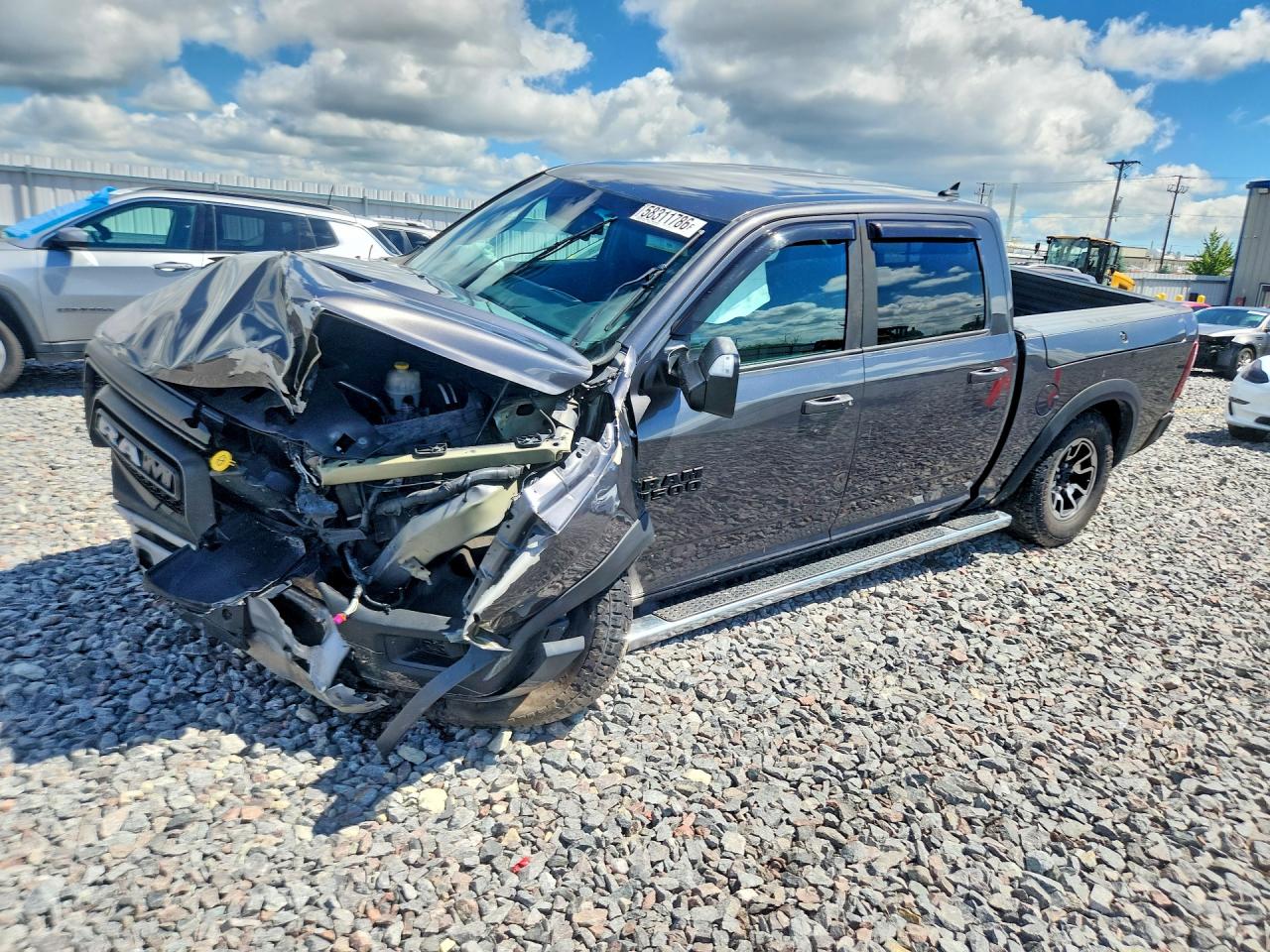 2016 Ram 1500 Rebel, VIN 1C6RR7YT3GS100183 — Front end