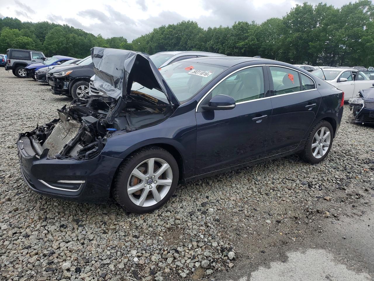 2016 Volvo S60 T5 Premier, VIN YV1612TKXG2391697 — Front end