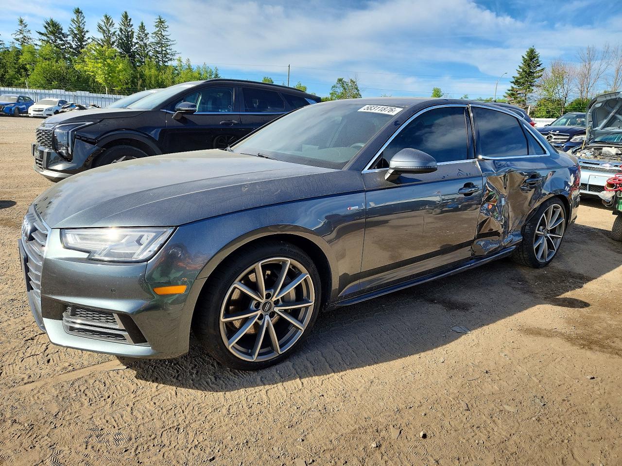 2017 Audi A4 Prestige, VIN WAUFNAF41HN032379 — Side
