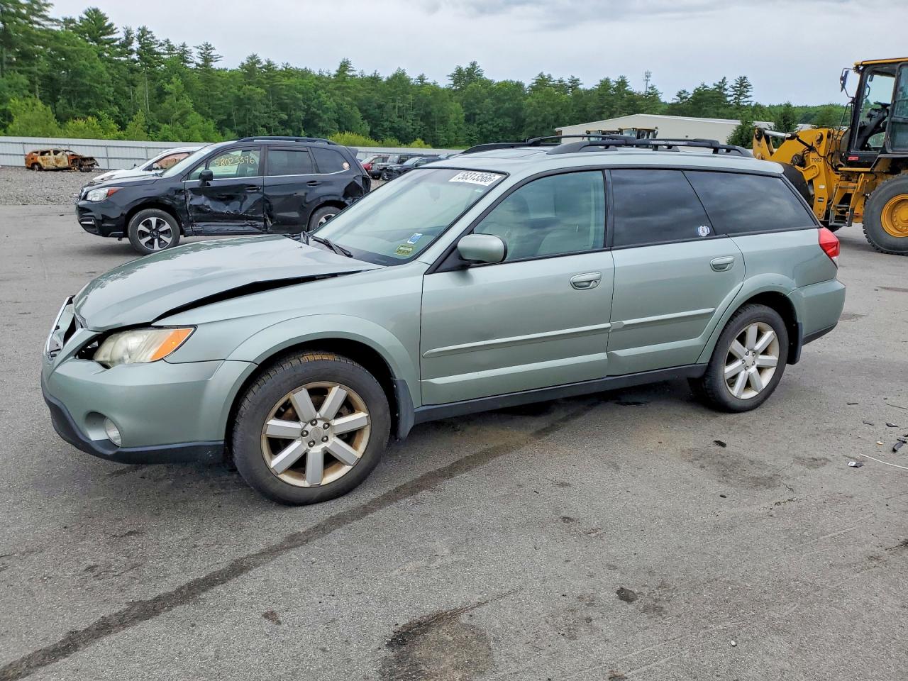 2009 Subaru Outback Limited, VIN 4S4BP66C597337496 — Перед