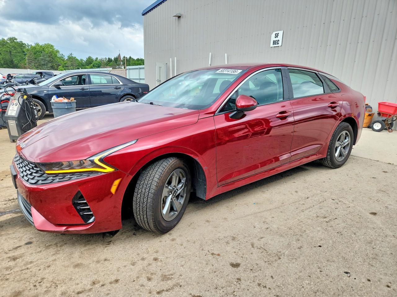 2023 Kia K5 LXS, VIN 5XXG14J23PG164919 — Front end