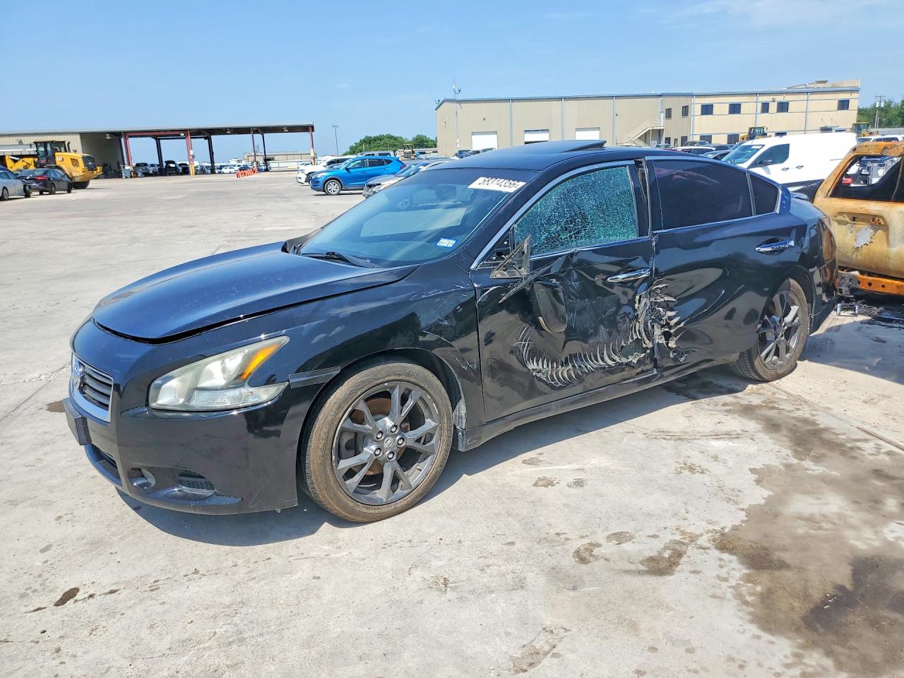 2012 Nissan Maxima S, VIN 1N4AA5AP7CC864451 — Бок