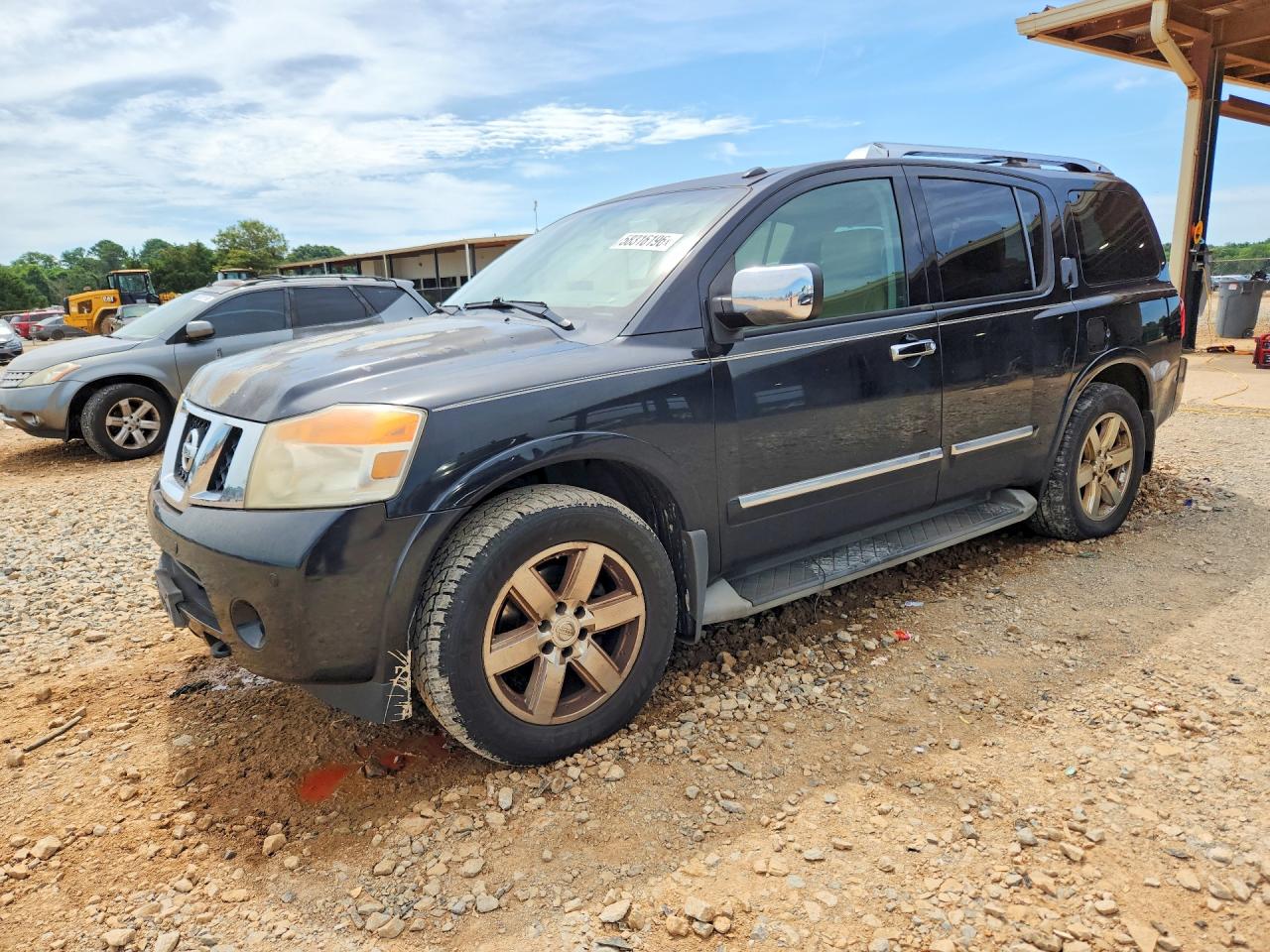 2013 Nissan Armada Platinum, VIN 5N1BA0NF1DN606236 — Front end