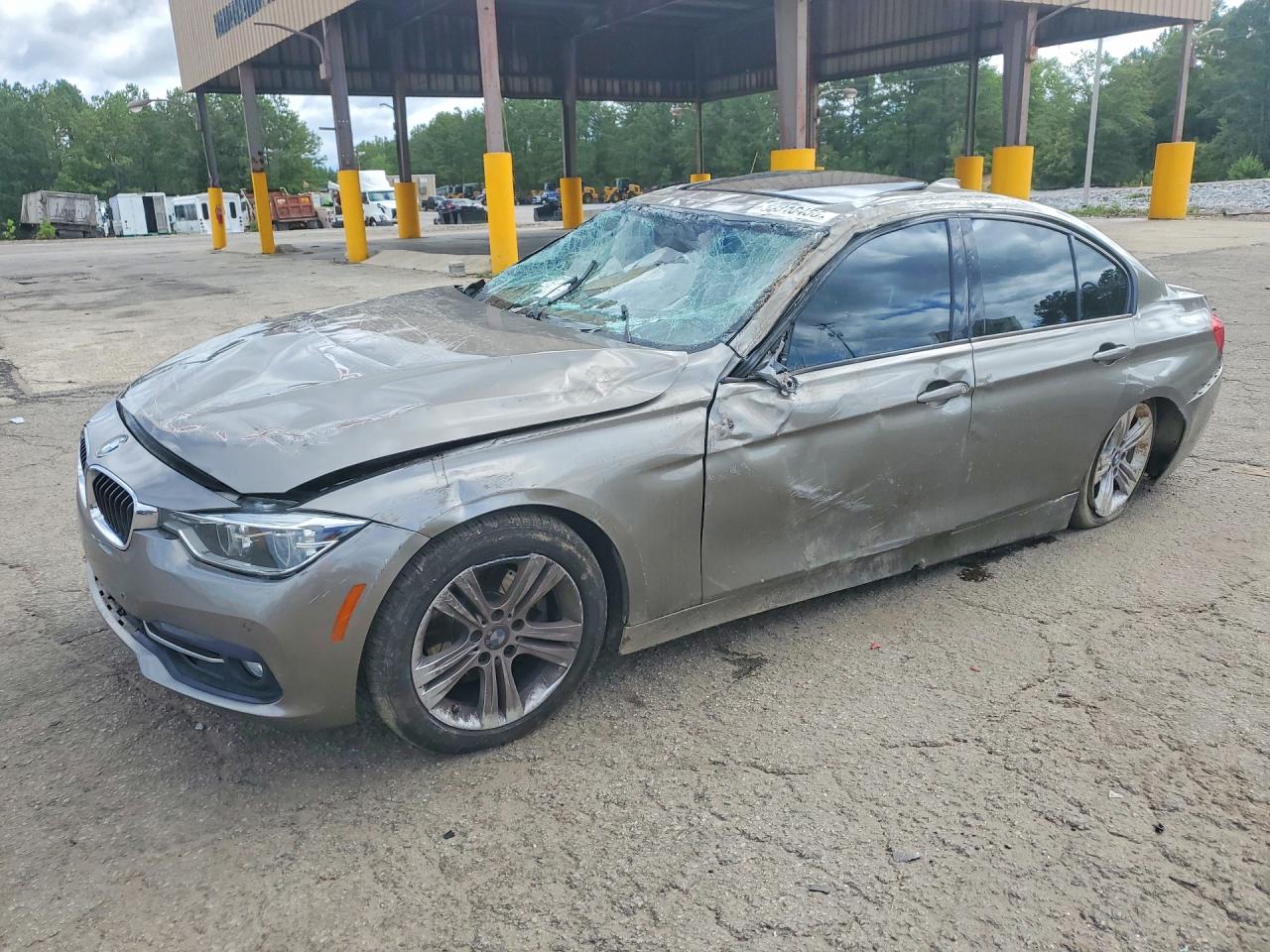 2016 BMW 3 Series 328i xDrive, VIN WBA8E3G56GNU00842 — Rollover
