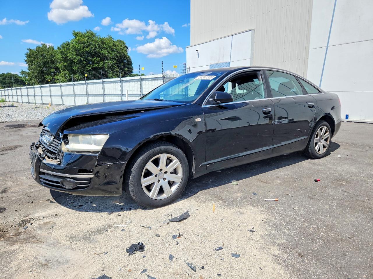 2005 Audi A6, VIN WAUDG74FX5N120674 — Front end