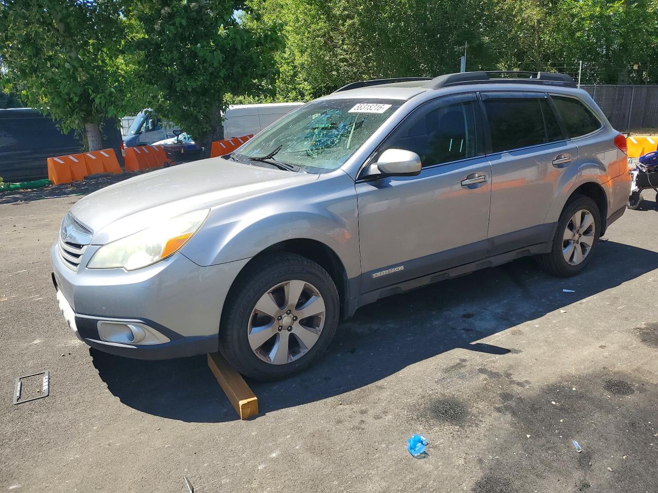 2010 Subaru Outback Premium All-Weather Anniversary, VIN 4S4BRBGC6A3317092 — Engine fire