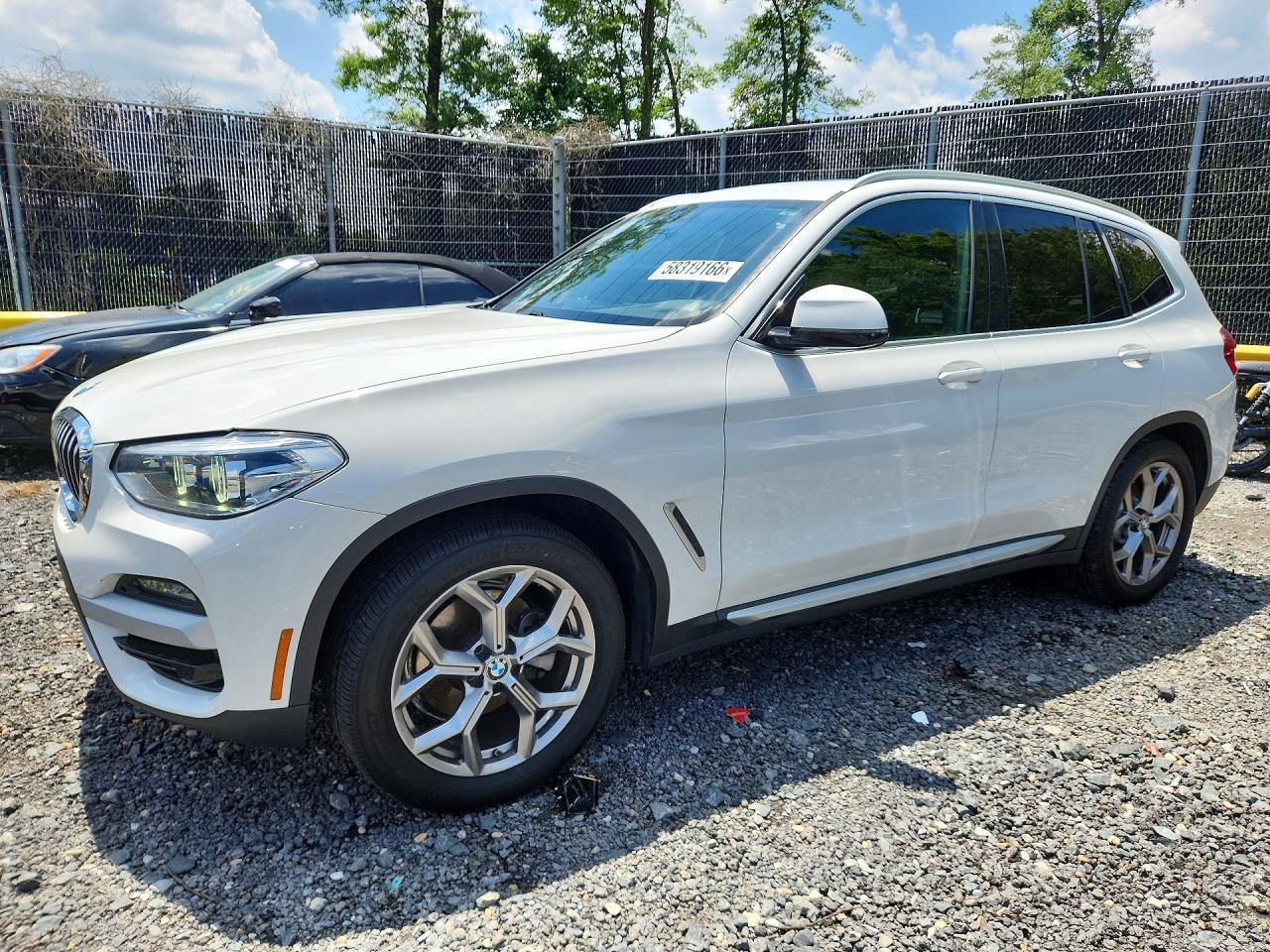 2020 BMW X3 sDrive30i, VIN 5UXTY3C03L9B17172 — Auction photo 1 of 6