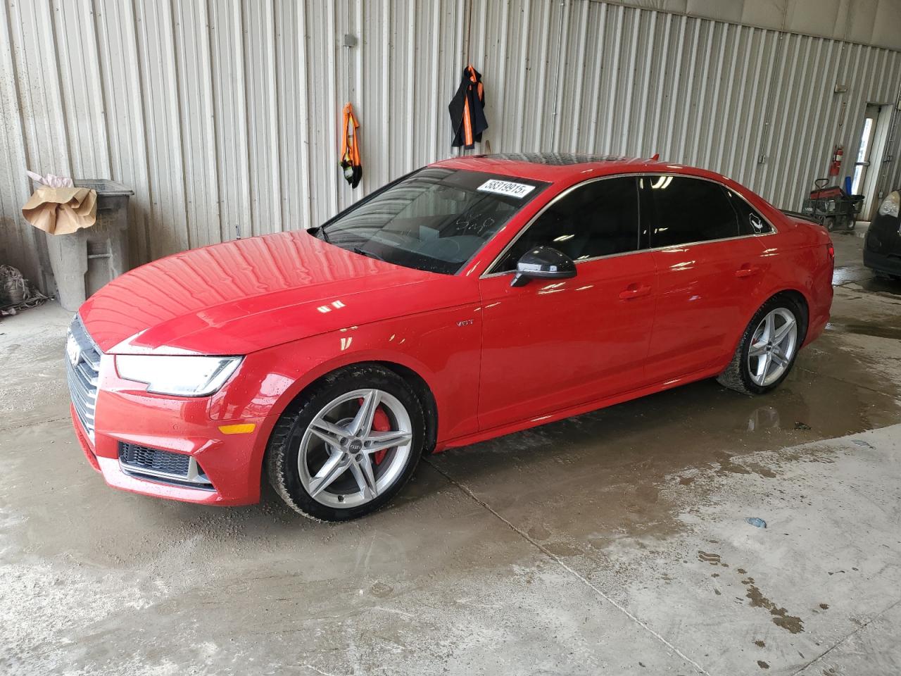 2018 Audi S4 Premium Plus, VIN WAUB4AF43JA019020 — Hail