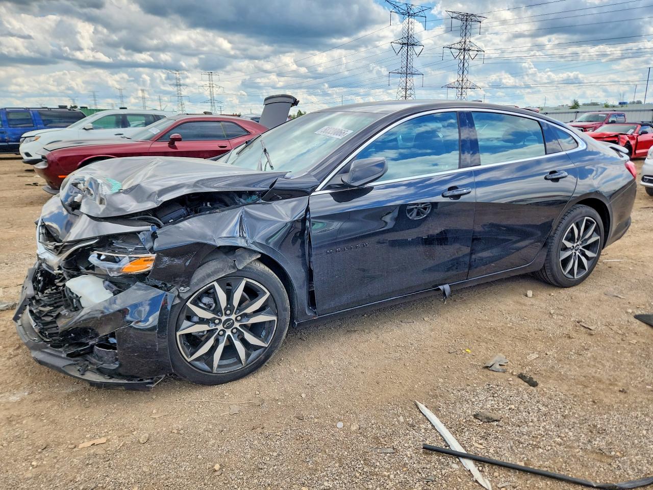 2022 Chevrolet Malibu RS, VIN 1G1ZG5ST6NF182968 — Front end
