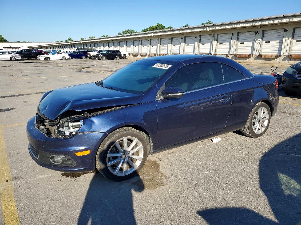 2012 Volkswagen Eos Komfort, VIN WVWBW7AH7CV005384 — Front end