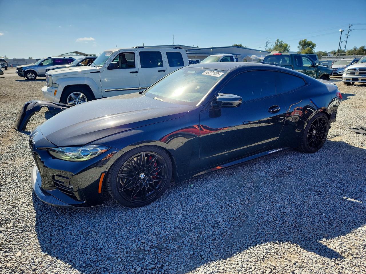 2021 BMW 4 Series 430i, VIN WBA53AP04MCF91236 — Rear end