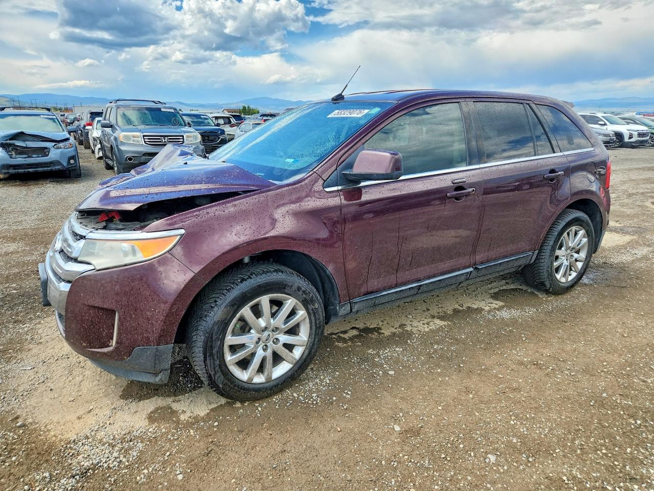 2011 Ford Edge Limited, VIN 2FMDK4KC1BBA76558 — Front end