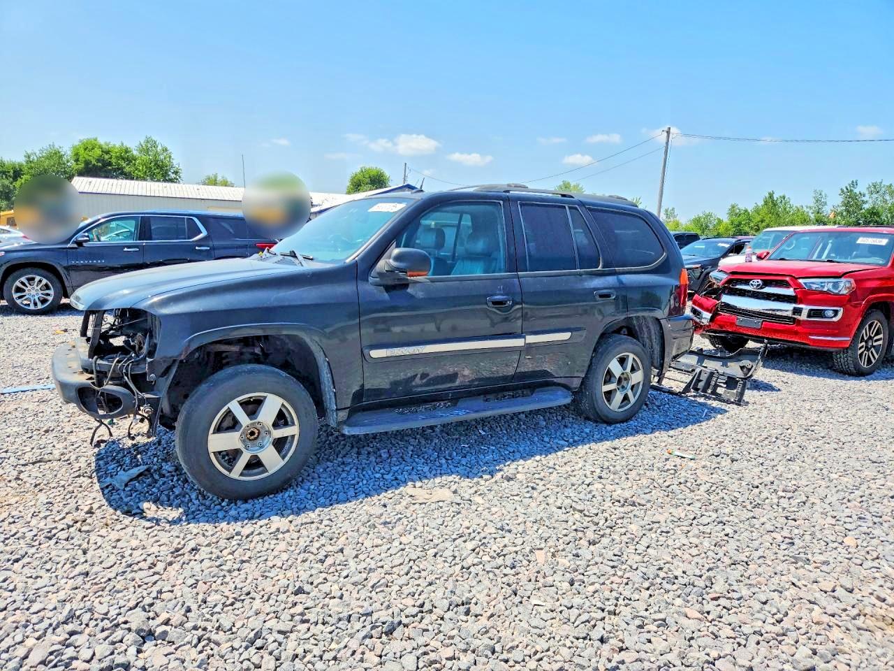 2004 GMC Envoy SLT, VIN 1GKDT13S942446030 — Stripped