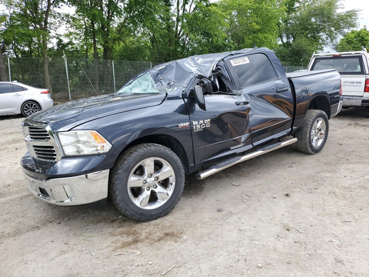 2019 Ram 1500 Warlock, VIN 1C6RR7LT1KS570373 — Roof