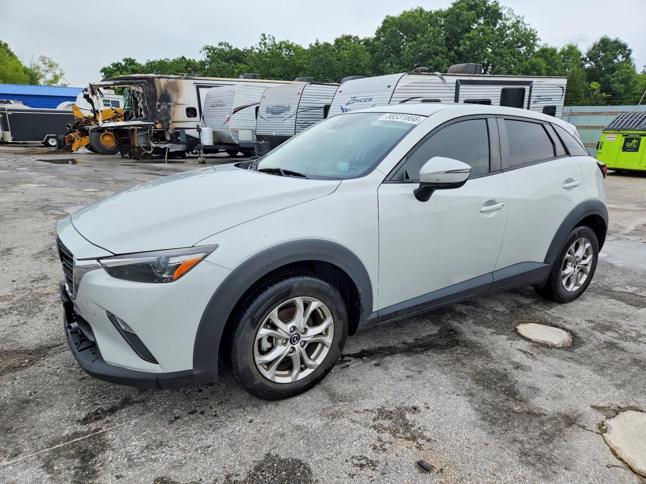 2021 Mazda CX-3 Sport, VIN JM1DKDB76M1501729 — Hail