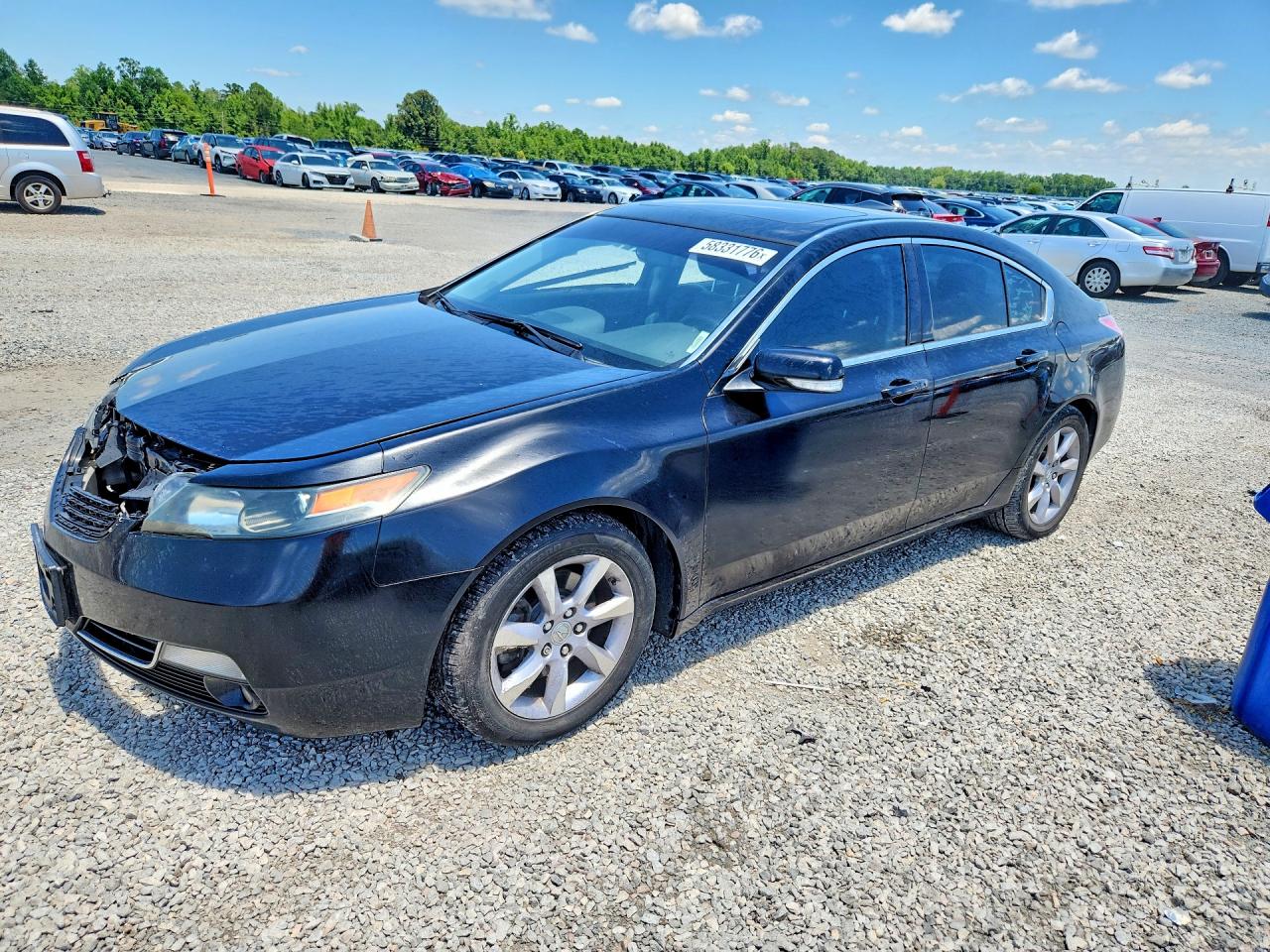 2013 Acura TL Technology, VIN 19UUA8F50DA004244 — Side