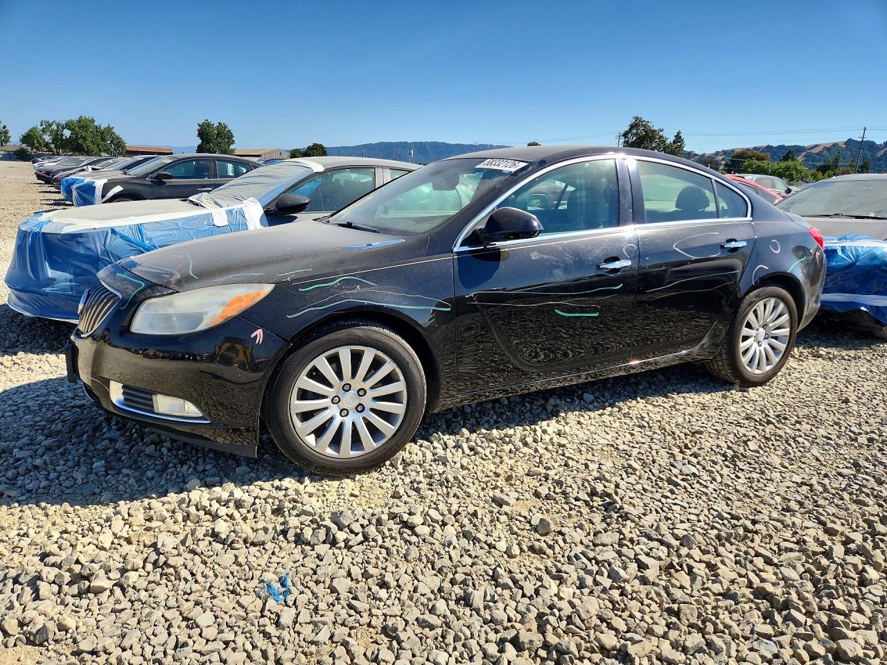 2013 Buick Regal Turbo Premium 1, VIN 2G4GS5EV0D9125758 — Vandalism