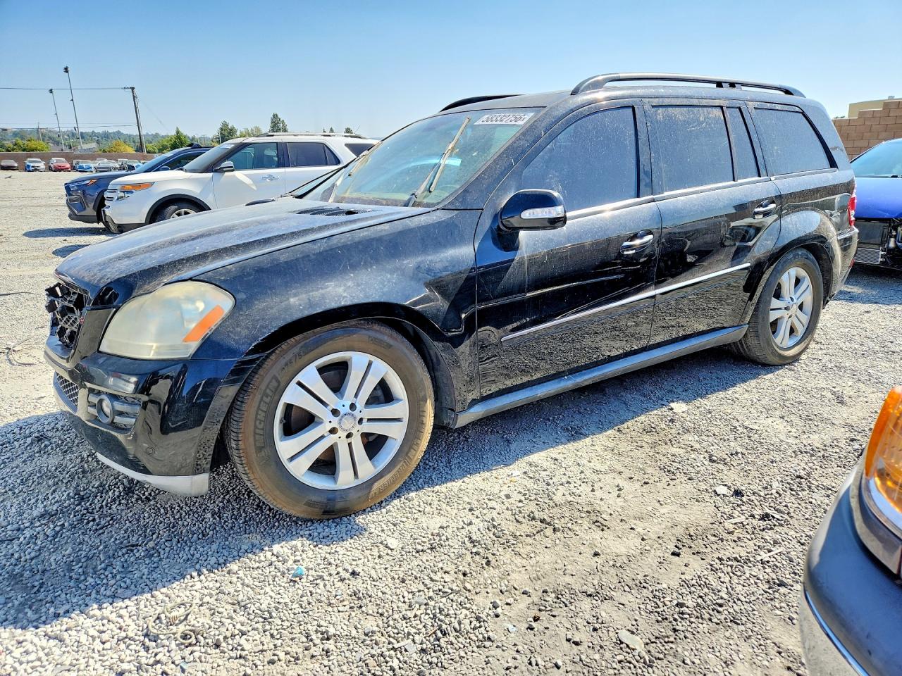 2008 Mercedes-Benz GL 450, VIN 4JGBF71E08A393977 — Front end