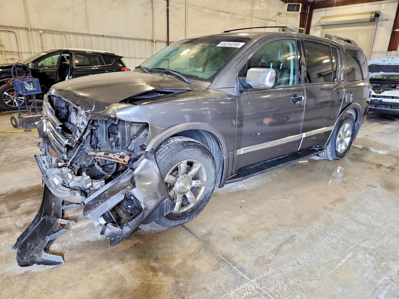 2005 Infiniti QX56, VIN 5N3AA08C45N810759 — Front end