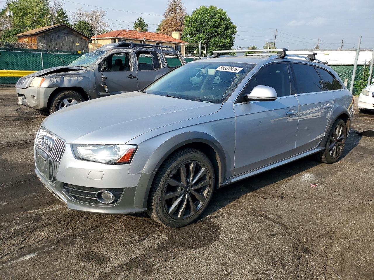 2016 Audi allroad A4 Premium, VIN WA1TFAFL7GA013457 — Rear end