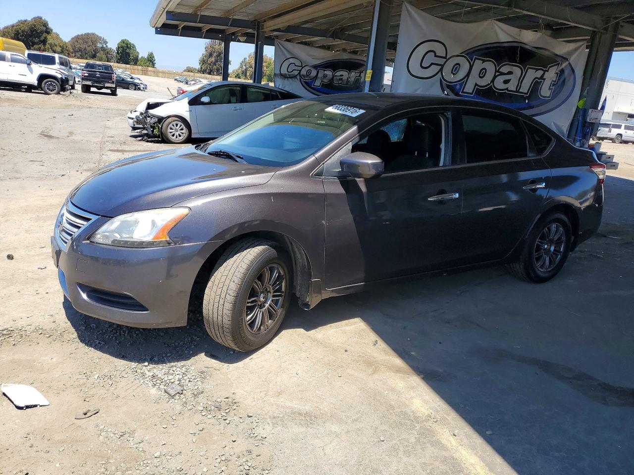 2013 Nissan Sentra SV, VIN 3N1AB7AP2DL692017 — Side