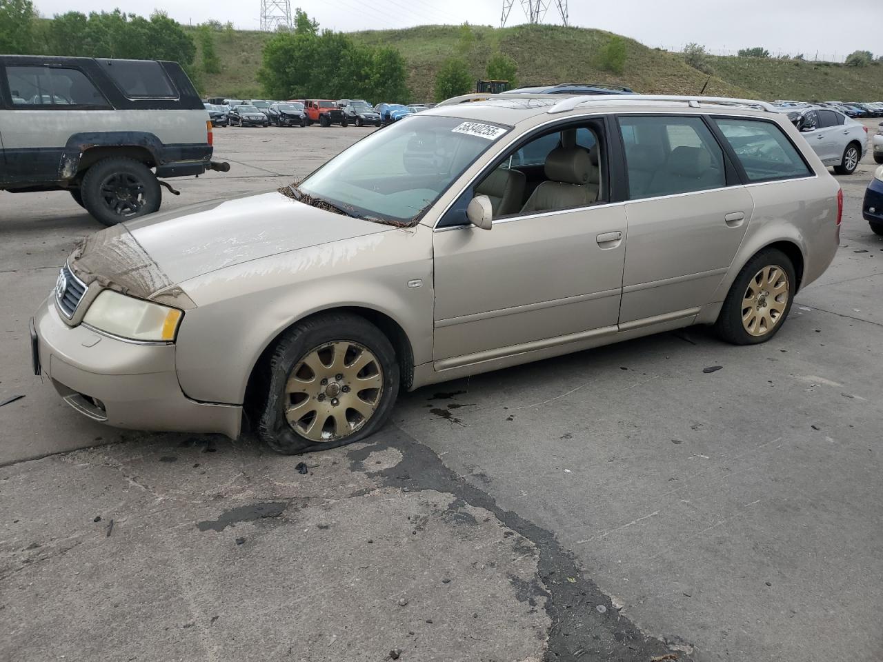 1999 Audi A6, VIN WAUDA24B3XN057633 — Front end