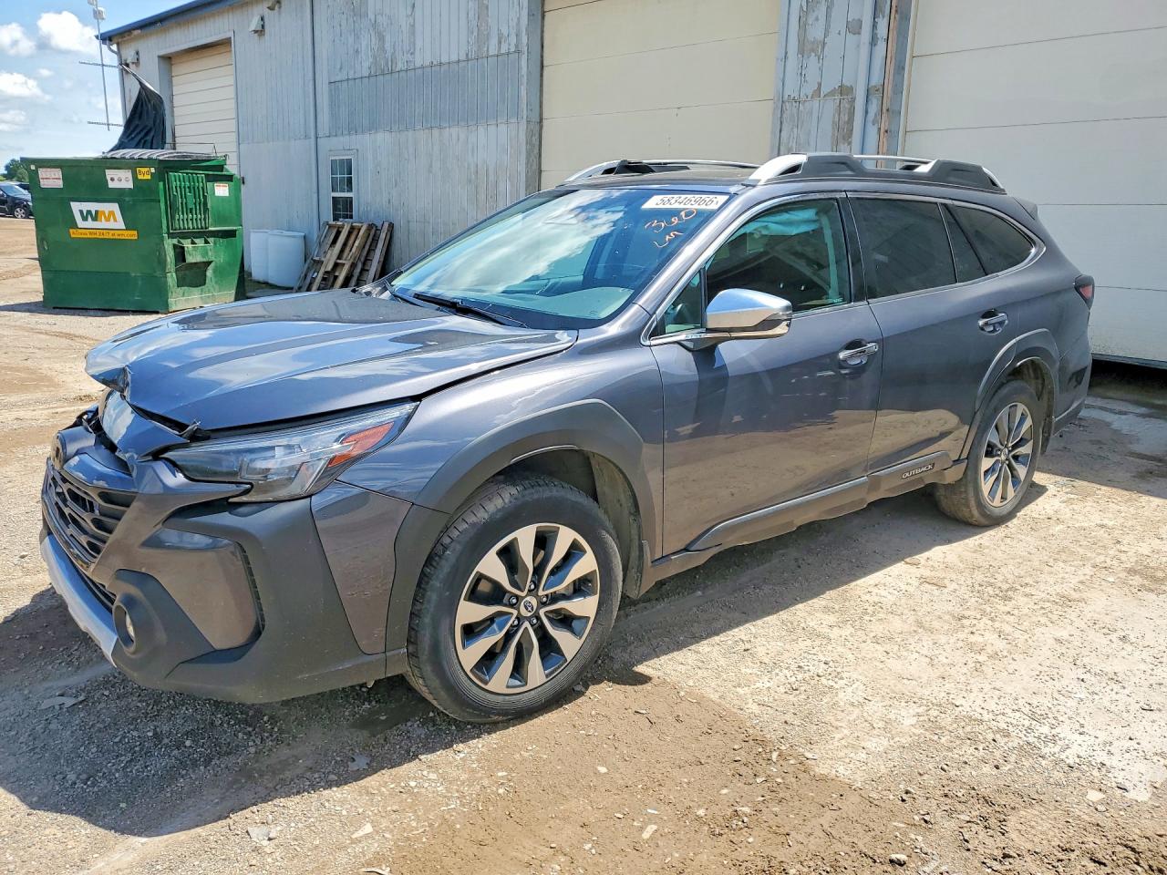 2023 Subaru Outback Touring XT, VIN 4S4BTGPD1P3216218 — Front end
