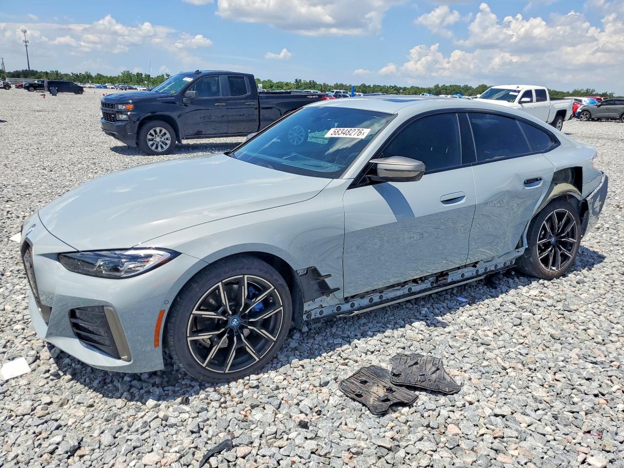 2024 BMW i4 M50, VIN WBY33AW01RFS33055 — Rear end