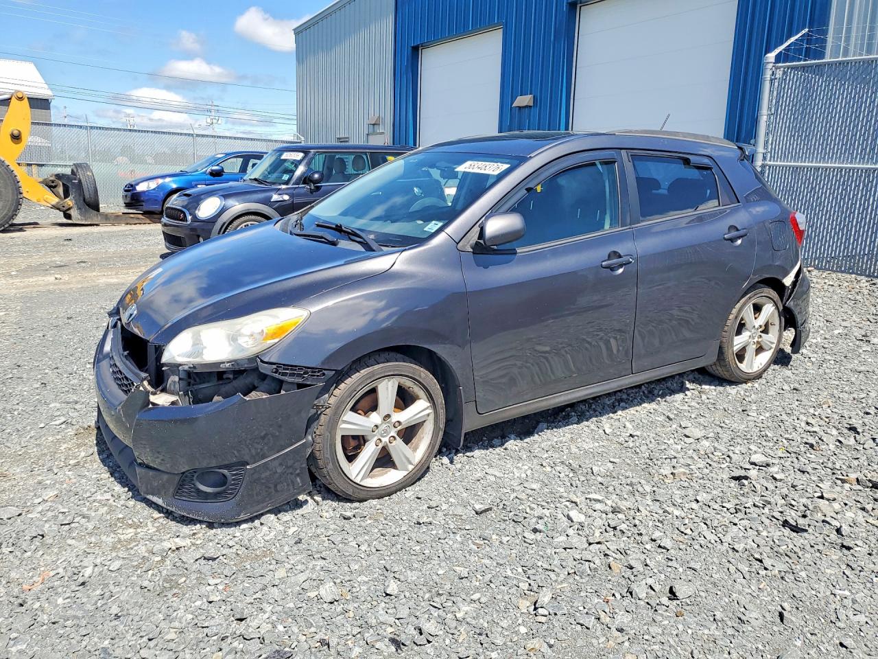 2010 Toyota Matrix S, VIN 2T1KE4EE5AC032360 — Rear end