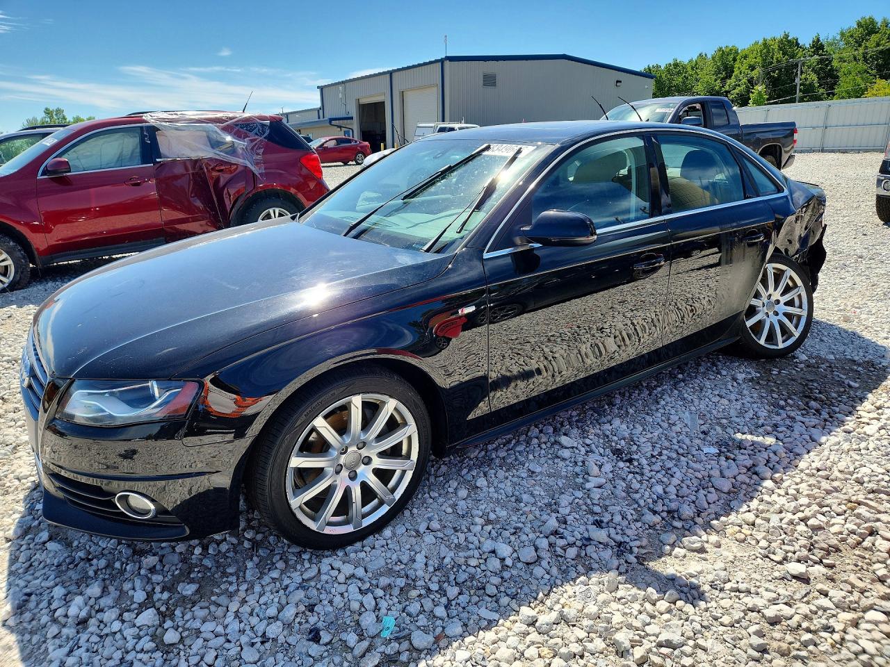 2012 Audi A4 Premium Plus, VIN WAUHFAFL5CN011623 — Rear end