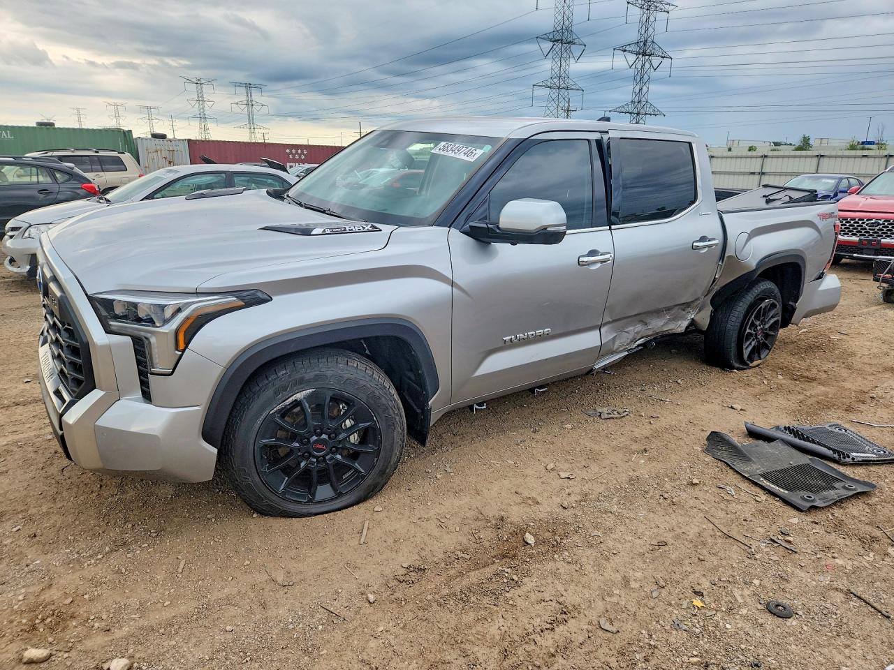 2023 Toyota Tundra Limited Hybrid, VIN 5TFJC5AB3PX002738 — Side