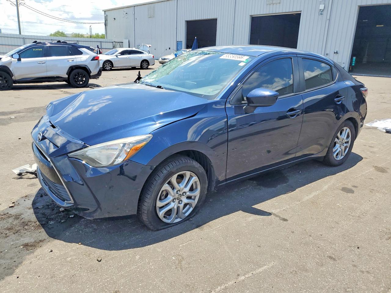 2016 Scion iA, VIN 3MYDLBZV8GY134050 — Front end