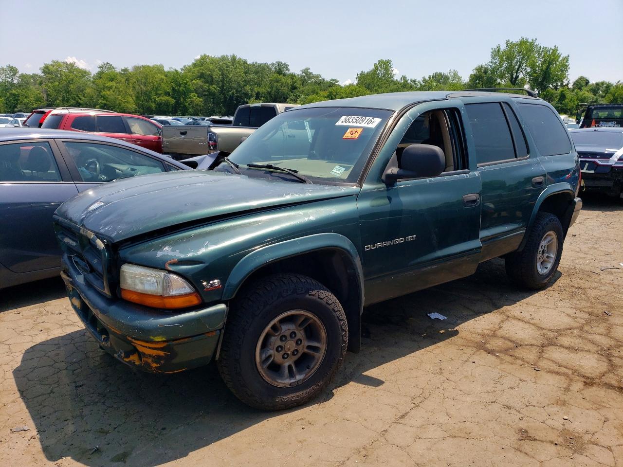 1998 Dodge Durango, VIN 1B4HS28Z8WF224096 — Front end