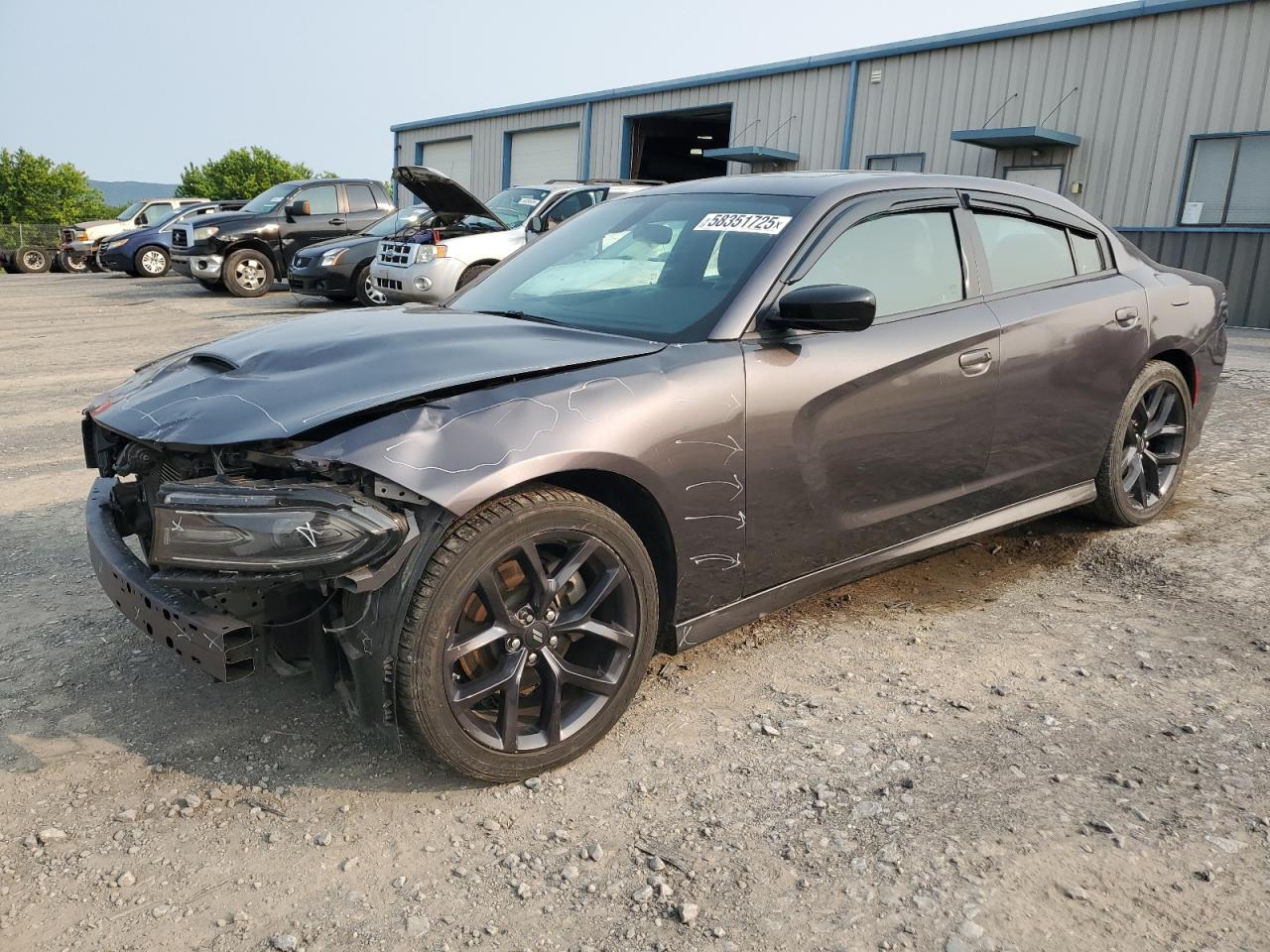 2023 Dodge Charger GT, VIN 2C3CDXHG5PH615780 — Partial repair